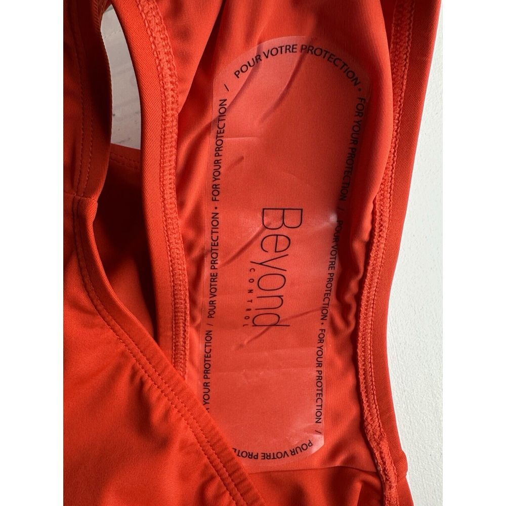 NWT Beyond Control Women's Tummy Control High Waist Orange Bikini‎ Size 16 - Picture 10 of 10